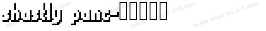 shastly panc字体转换